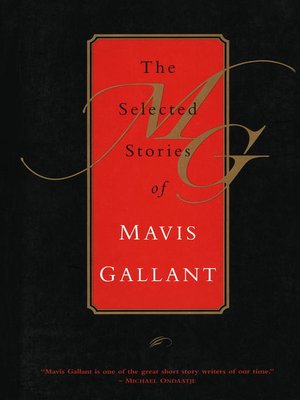 cover image of The Selected Stories of Mavis Gallant